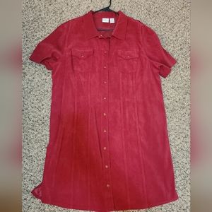 Vintage Button Front Dress